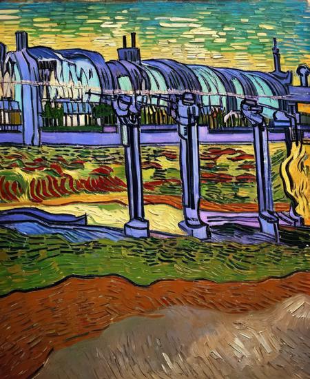 Van Gogh style oil painting（梵高风格油画）模型- Van Gogh oil 